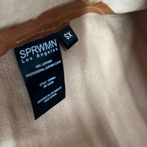 SPRWMN Tube Top in Camel - Picture 9 of 10